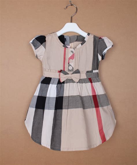 toddler burberry print dress